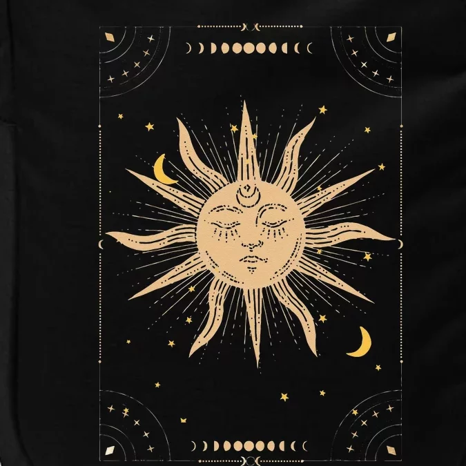 Dark Academia Aesthetic Light Academia Sun And Moon Tarot Impact Tech Backpack