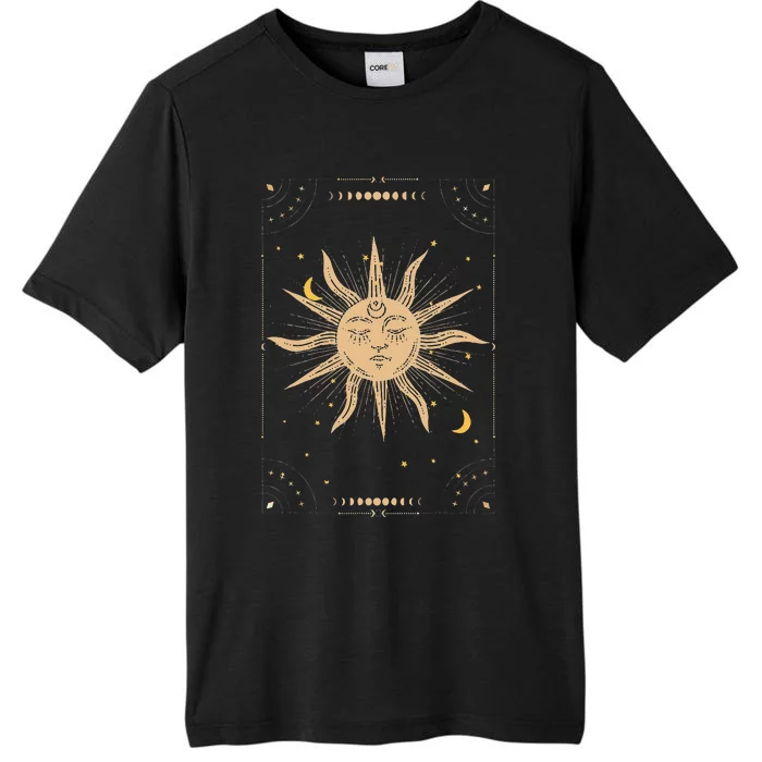 Dark Academia Aesthetic Light Academia Sun And Moon Tarot ChromaSoft Performance T-Shirt