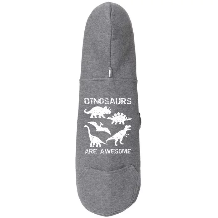 DINOSAURS ARE AWESOMEDINOSAURS ARE AWESOME Doggie 3-End Fleece Hoodie