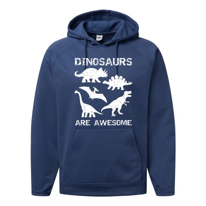 DINOSAURS ARE AWESOMEDINOSAURS ARE AWESOME Performance Fleece Hoodie