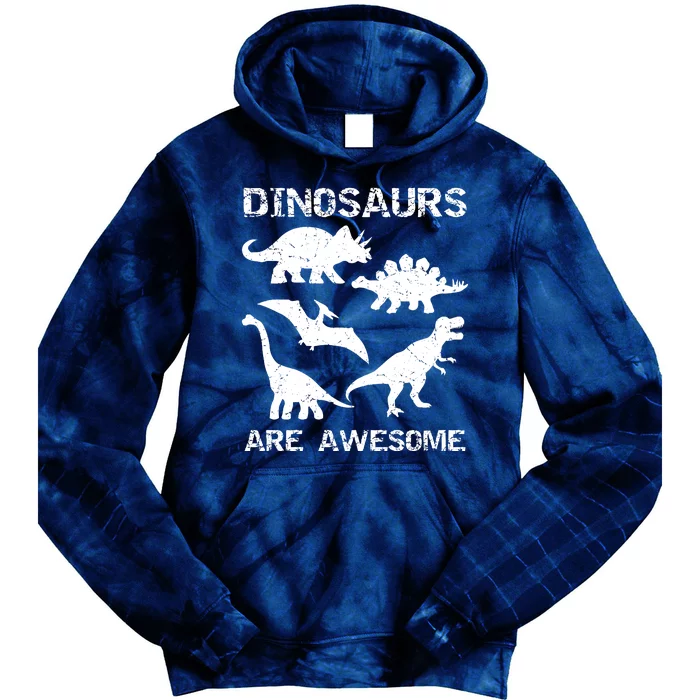 DINOSAURS ARE AWESOMEDINOSAURS ARE AWESOME Tie Dye Hoodie