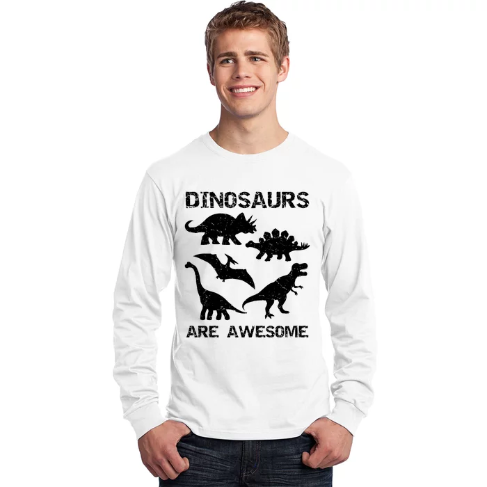 DINOSAURS ARE AWESOMEDINOSAURS ARE AWESOME Long Sleeve Shirt