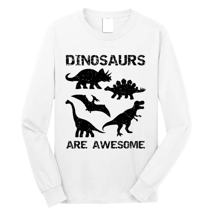 DINOSAURS ARE AWESOMEDINOSAURS ARE AWESOME Long Sleeve Shirt