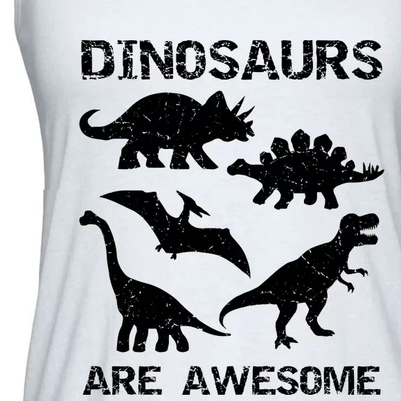 DINOSAURS ARE AWESOMEDINOSAURS ARE AWESOME Ladies Essential Flowy Tank