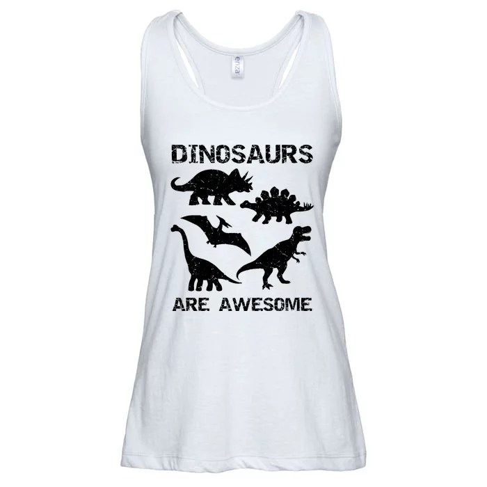 DINOSAURS ARE AWESOMEDINOSAURS ARE AWESOME Ladies Essential Flowy Tank