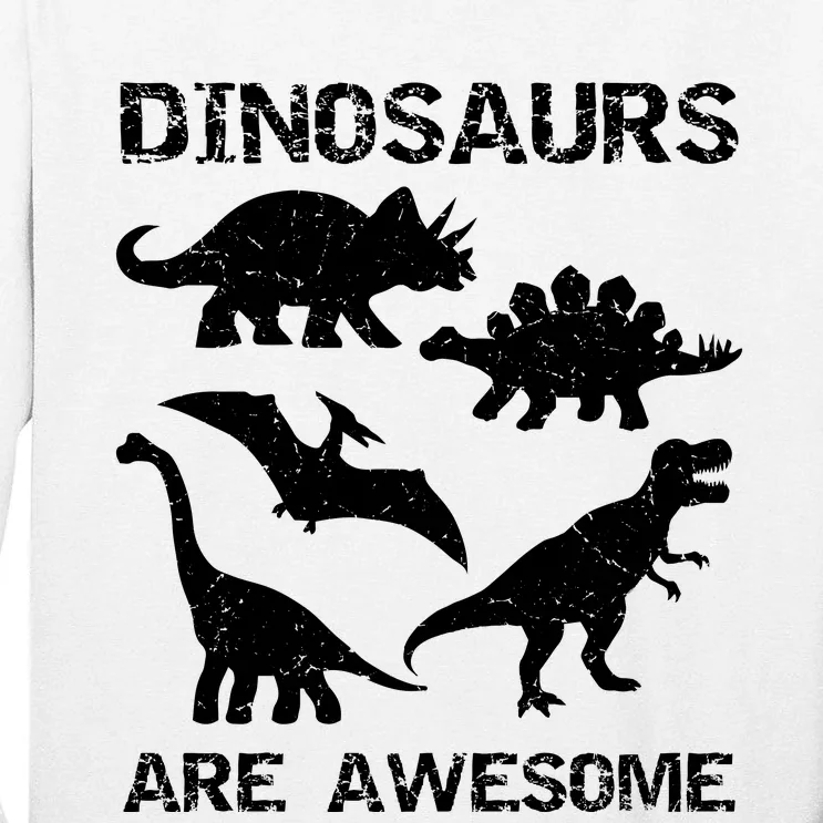 DINOSAURS ARE AWESOMEDINOSAURS ARE AWESOME Tall Long Sleeve T-Shirt