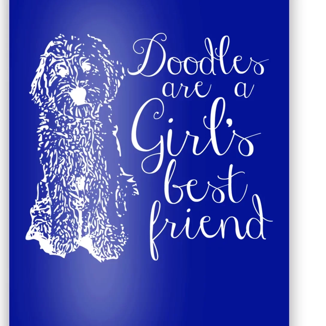 Doodles Are A S Best Friend Golden Labradoodle Gift Poster