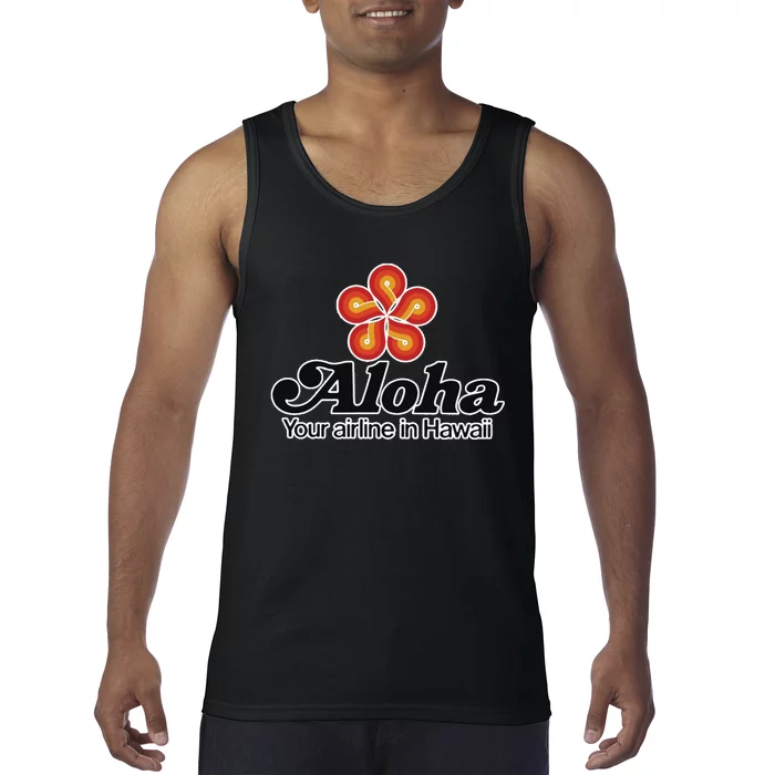 Defunct Aloha Airlines Tank Top