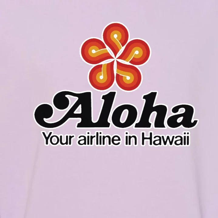 Defunct Aloha Airlines Garment-Dyed Sweatshirt