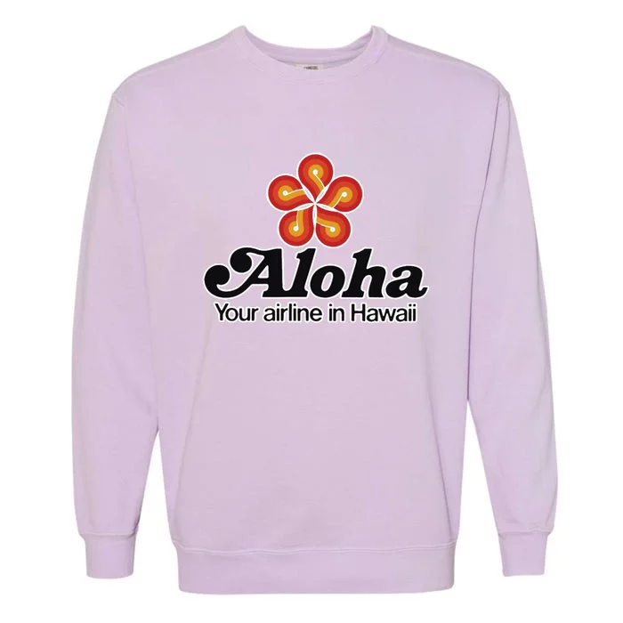 Defunct Aloha Airlines Garment-Dyed Sweatshirt