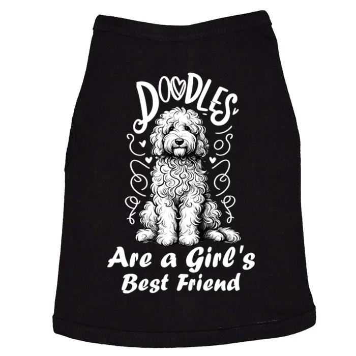 Doodles Are A Best Friend Golden Labradoodle Doodle Doggie Tank