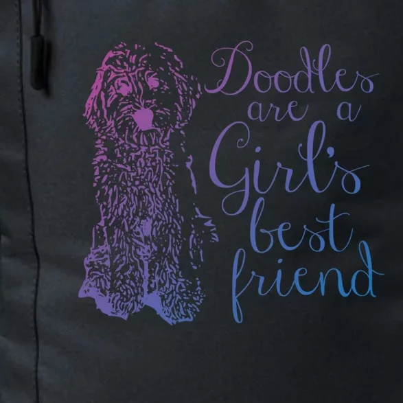 Doodles Are A S Best Friend Golden Labradoodle Gift Daily Commute Backpack