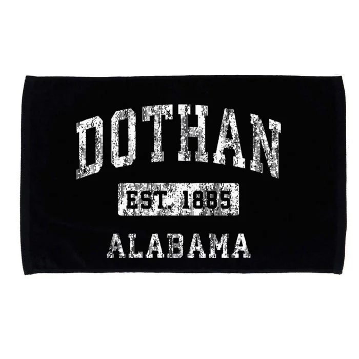 Dothan Alabama Al Vintage Established Sports Microfiber Hand Towel