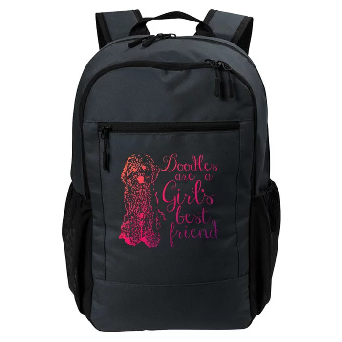 Doodles Are A S Best Friend Golden Labradoodle Gift Daily Commute Backpack