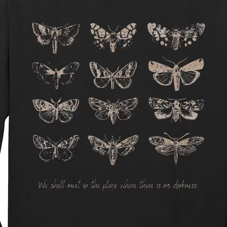 Dark Academia Aesthetic Cottagecore Goblincore Butterfly Long Sleeve Shirt