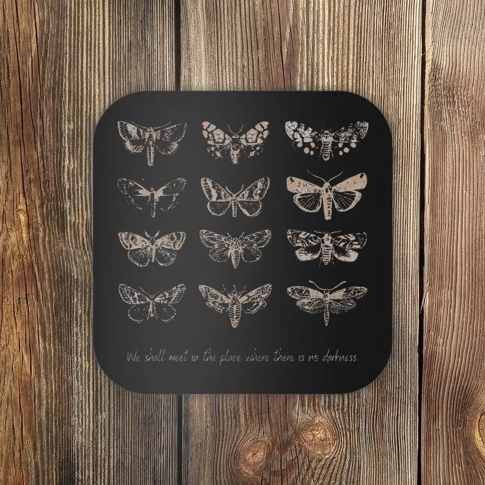 Dark Academia Aesthetic Cottagecore Goblincore Butterfly Coaster