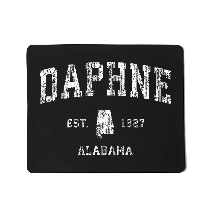 Daphne Alabama Al Vintage Athletic Sports Design Mousepad