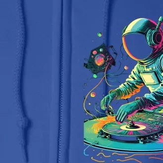 Dj Astronaut: And Teens Space Music Graphic Gift Full Zip Hoodie