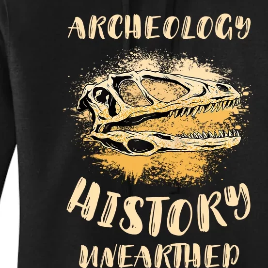 Digging Archeologist Archeology Women's Pullover Hoodie