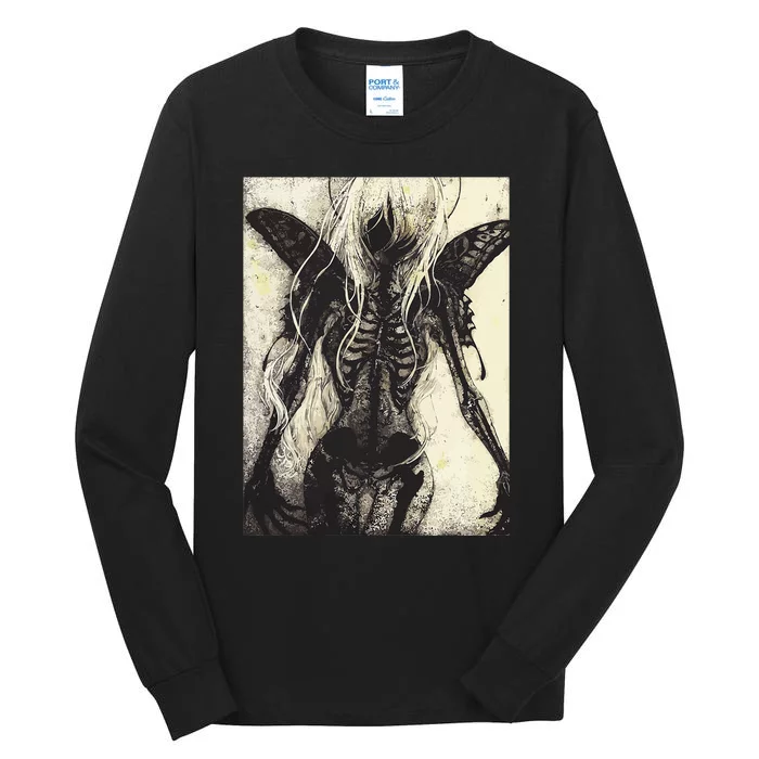 Dark Art Aesthetic Grunge Clothes Fairycore Gothic Horror Tall Long Sleeve T-Shirt