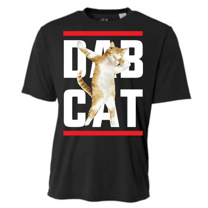 Dab Cat Dabbing Cooling Performance Crew T-Shirt