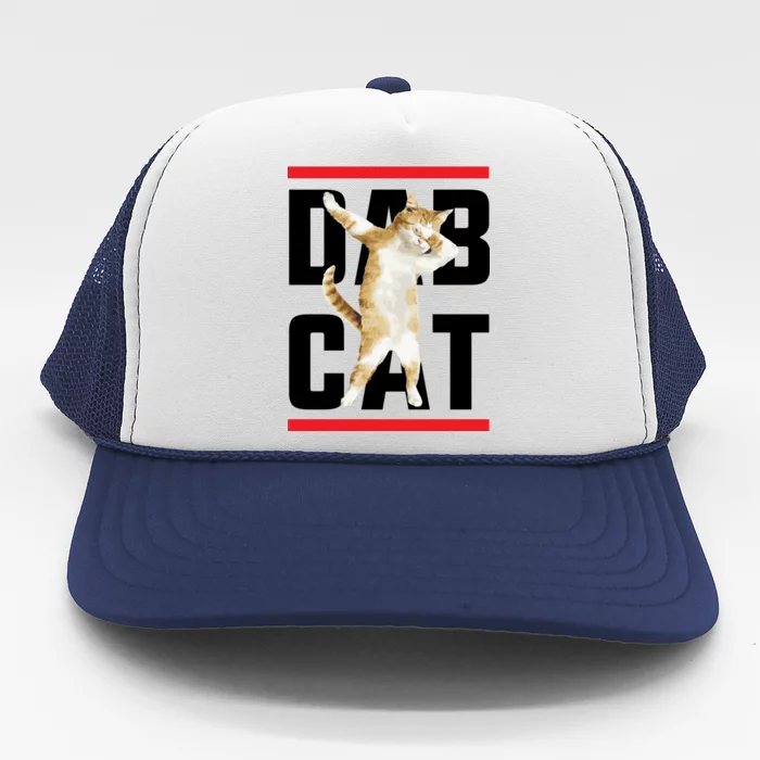 Dab Cat Dabbing Trucker Hat