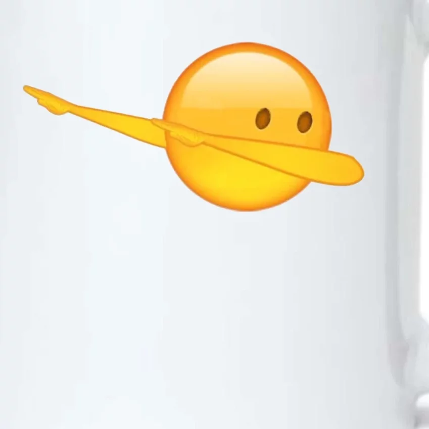 Dab Emoji Dabbing Black Color Changing Mug