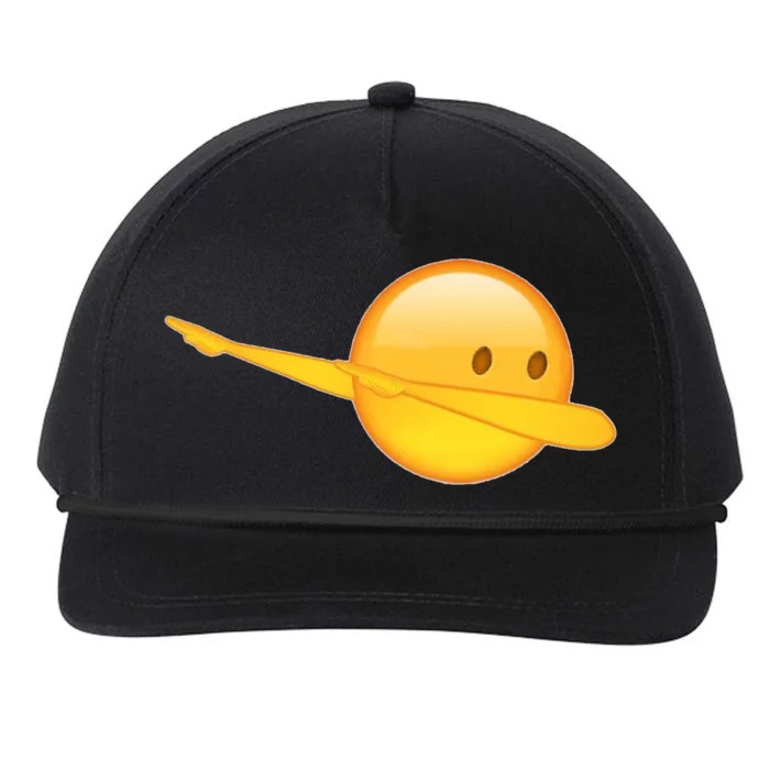 Dab Emoji Dabbing Snapback Five-Panel Rope Hat