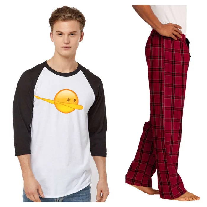 Dab Emoji Dabbing Raglan Sleeve Pajama Set