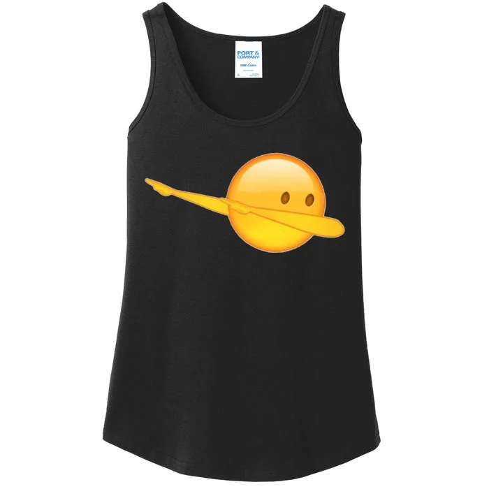 Dab Emoji Dabbing Ladies Essential Tank