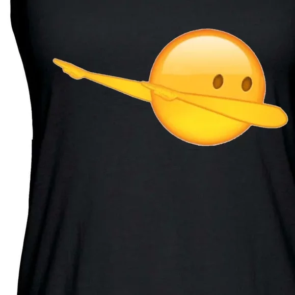 Dab Emoji Dabbing Ladies Essential Flowy Tank