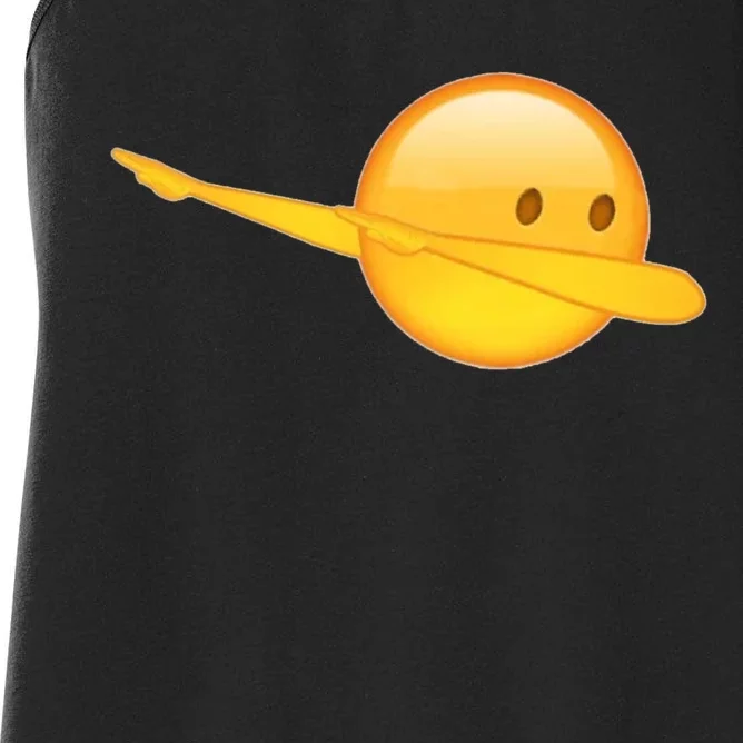 Dab Emoji Dabbing Women's Racerback Tank