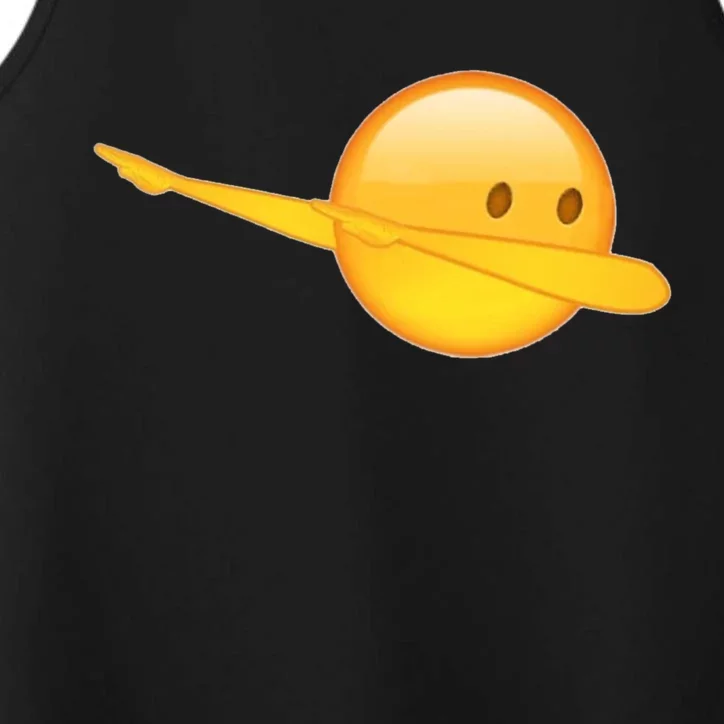 Dab Emoji Dabbing Performance Tank