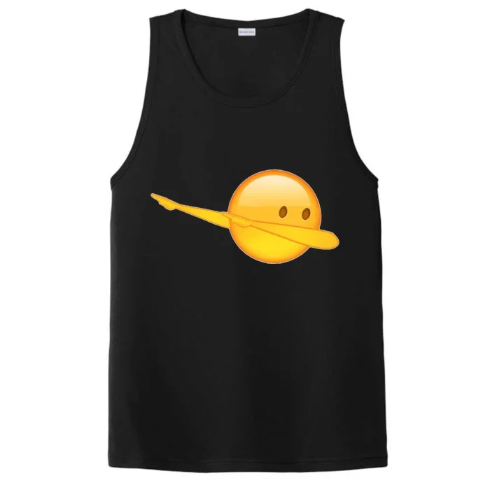 Dab Emoji Dabbing Performance Tank