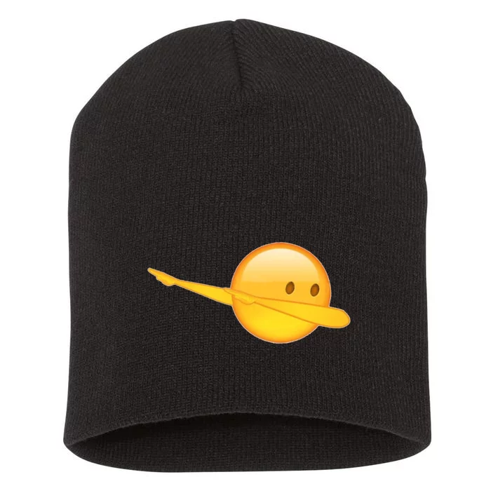 Dab Emoji Dabbing Short Acrylic Beanie