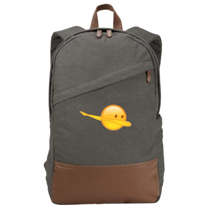 Dab Emoji Dabbing Cotton Canvas Backpack