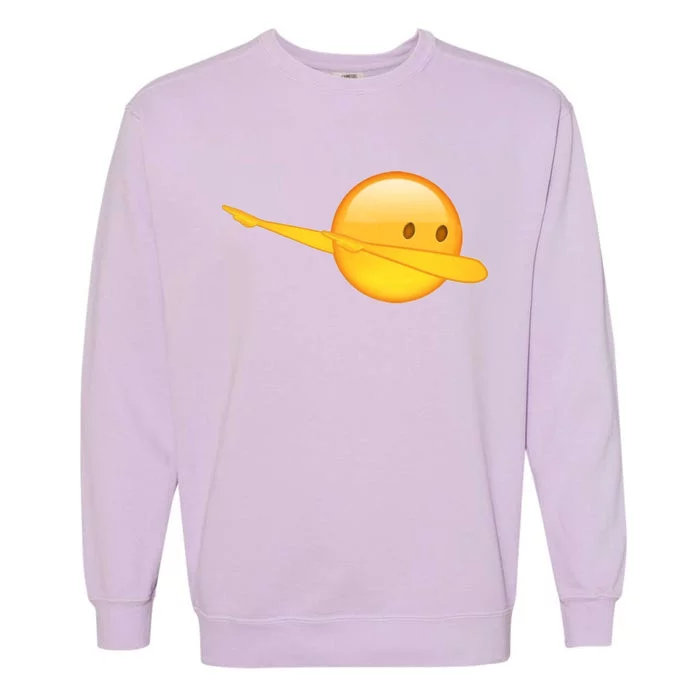 Dab Emoji Dabbing Garment-Dyed Sweatshirt