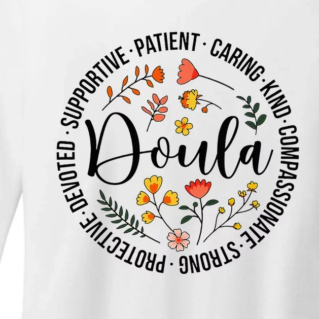 Doula Appreciation Birth Doula Postpartum Doula Doulas Womens CVC Long Sleeve Shirt