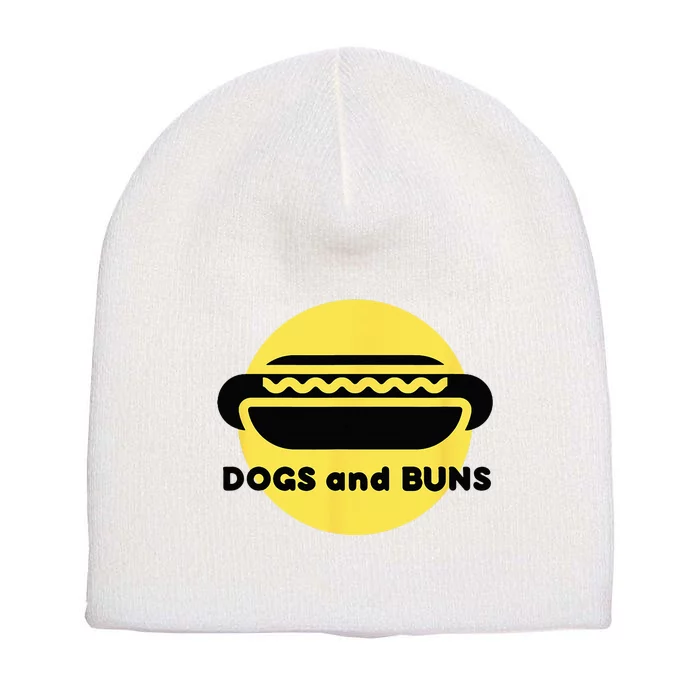 Dogs and Buns Short Acrylic Beanie