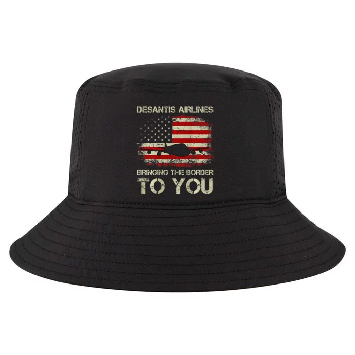 Desantis Airlines Bringing The Border To You Cool Comfort Performance Bucket Hat