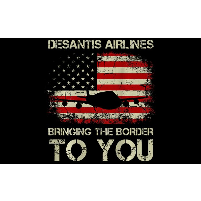 Desantis Airlines Bringing The Border To You Bumper Sticker