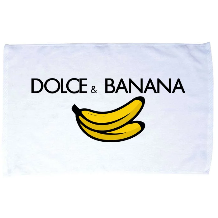 Dolce And Banana Funny Brand Name Microfiber Hand Towel