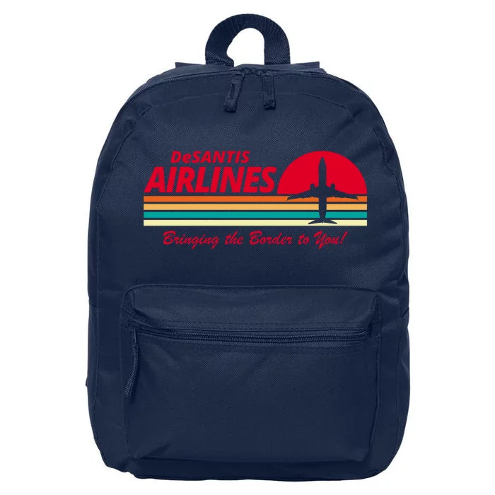 DeSantis Airlines Bringing The Border To You 16 in Basic Backpack