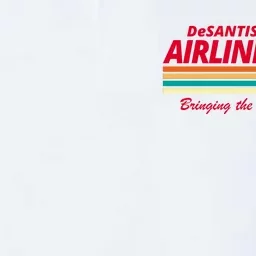 DeSantis Airlines Bringing The Border To You Softstyle Adult Sport Polo