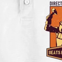 Direct Actions Beats Inactions Dry Zone Grid Performance Polo