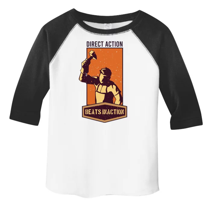 Direct Actions Beats Inactions Toddler Fine Jersey T-Shirt