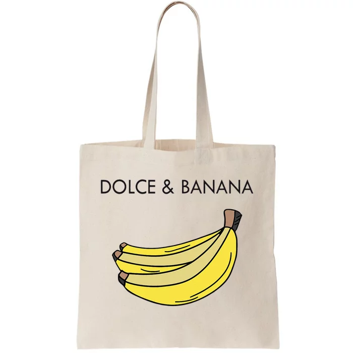 Dolce And Banana Funny Fashion Bananas Vegan Veggie Tote Bag