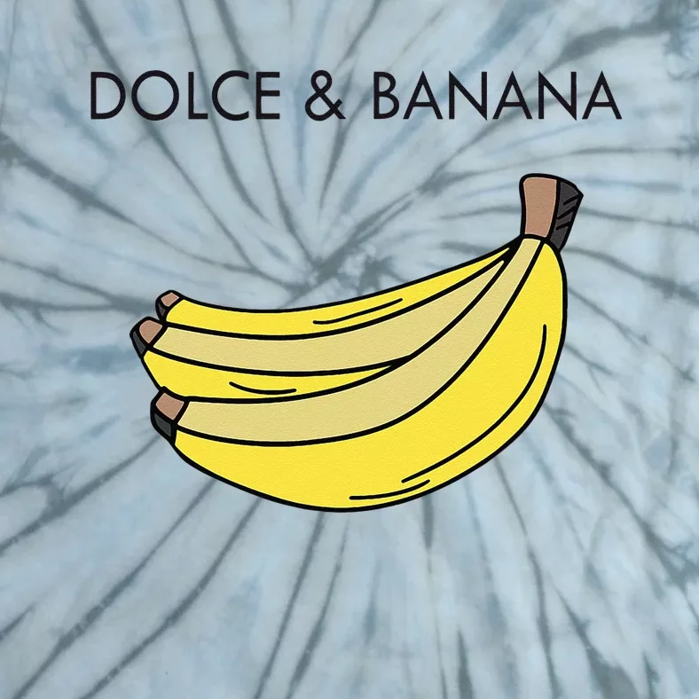 Dolce And Banana Funny Fashion Bananas Vegan Veggie Tie-Dye T-Shirt