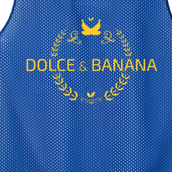 Dolce And Banana Cute Gift Funny Fashion Cute Gift Gift Mesh Reversible Basketball Jersey Tank