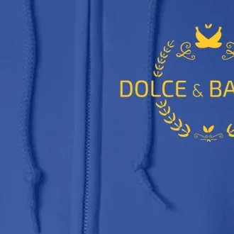 Dolce And Banana Cute Gift Funny Fashion Cute Gift Gift Full Zip Hoodie